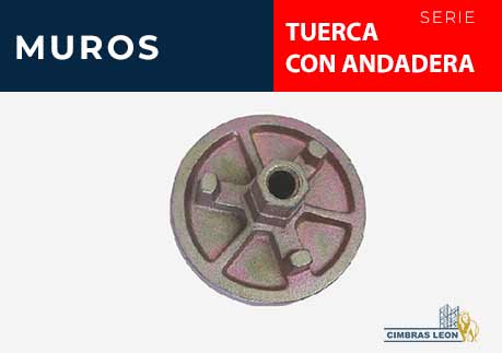 Tuerca con andadera